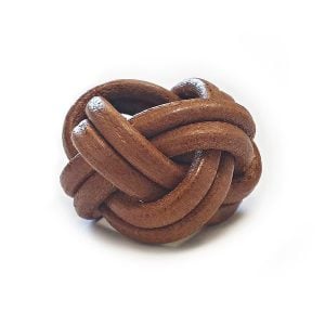 gilwell woggle, also called a turks head woggles or leaders woggle