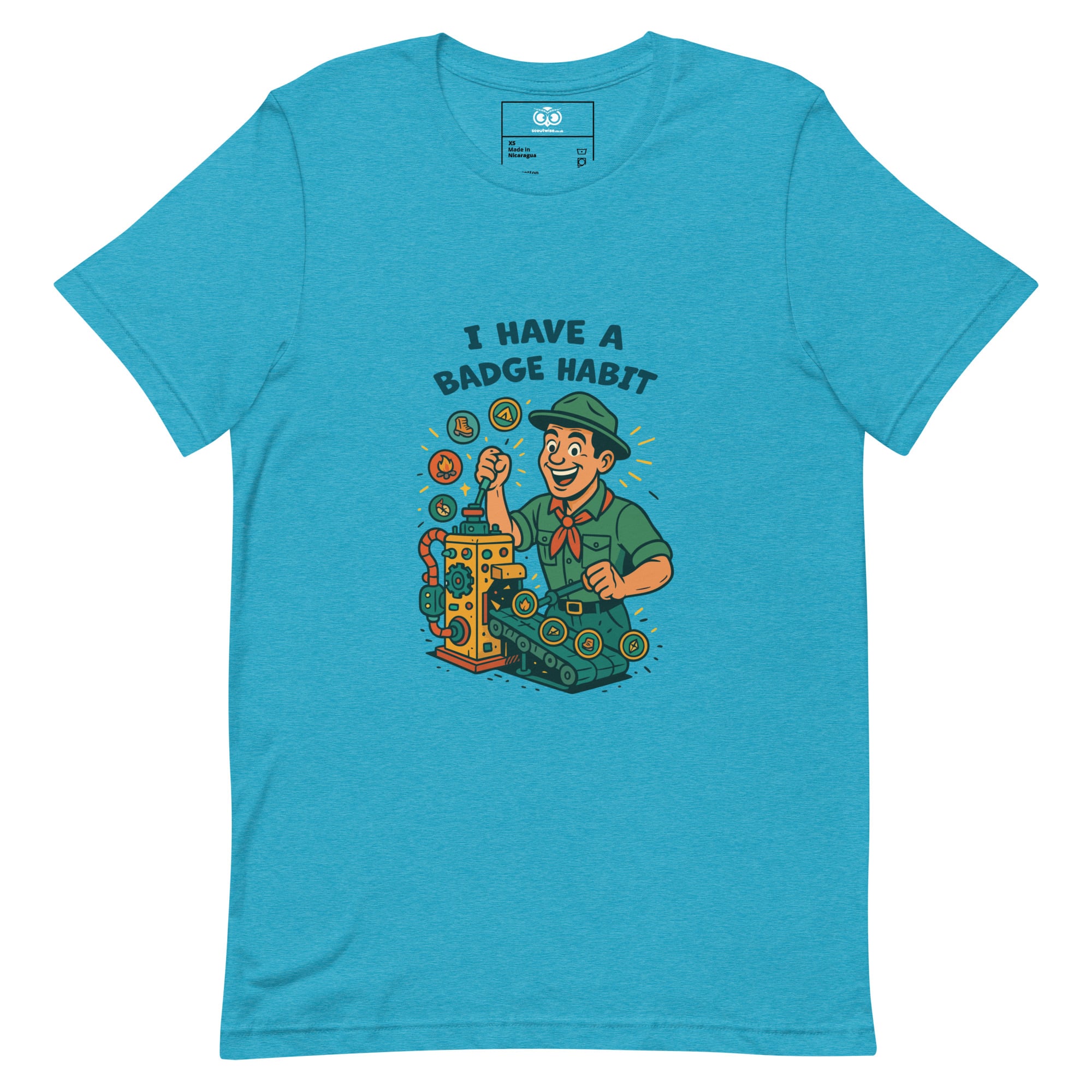 I Have a Badge Habit Tee
