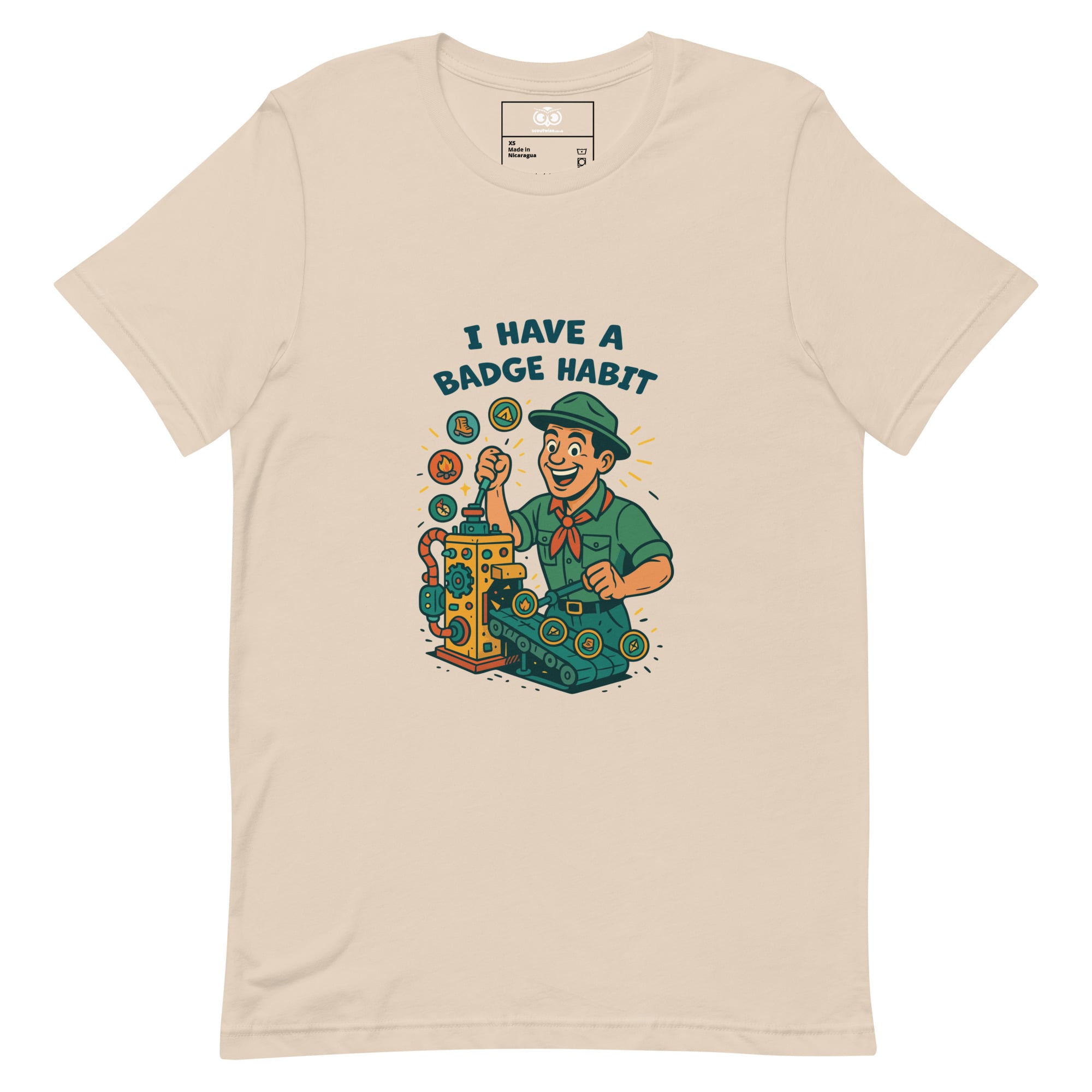 I Have a Badge Habit Tee - Image 10